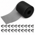 Grille de protection pour gouttière 6 m