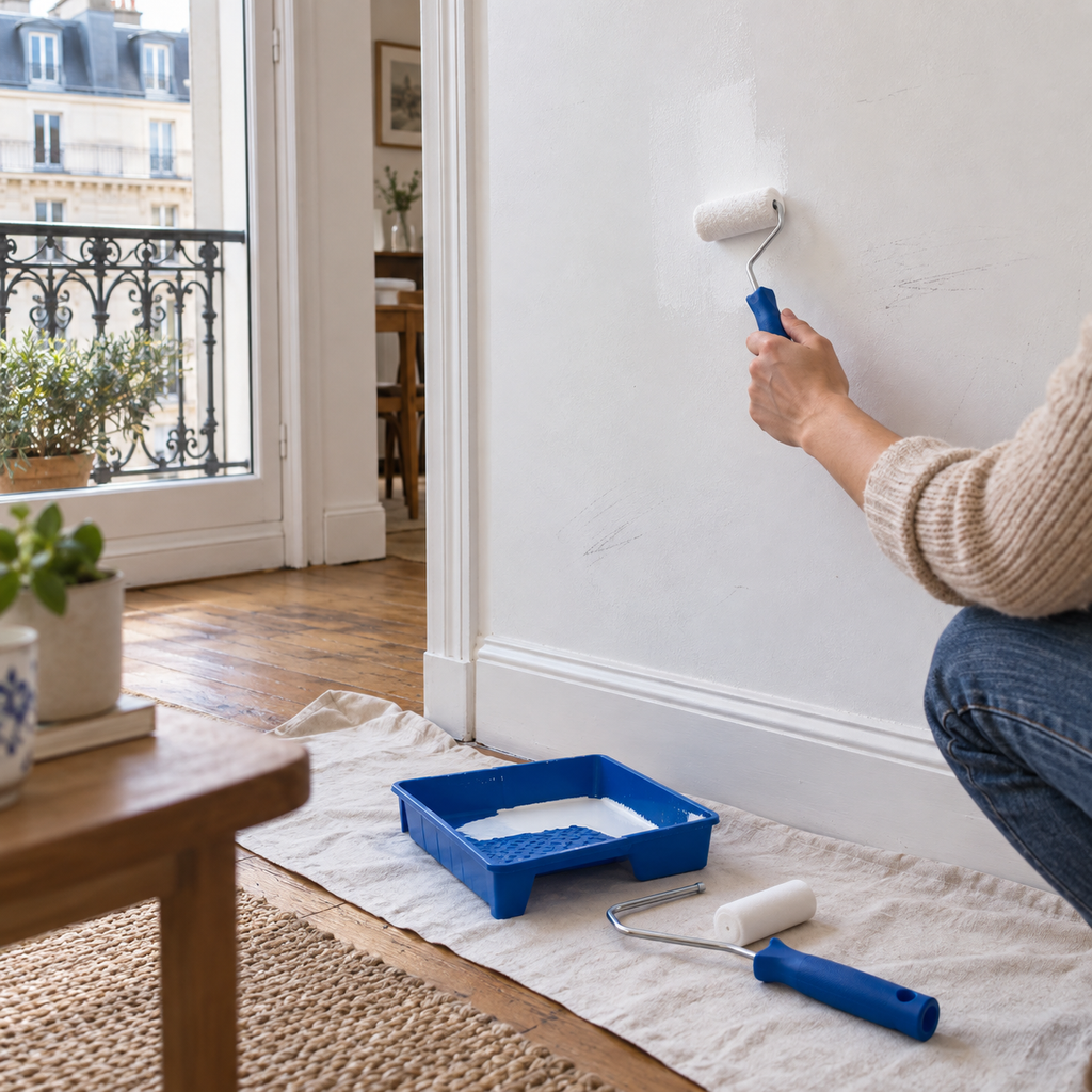 Kit rouleau de retouche peinture